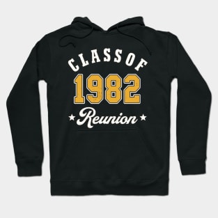 Class Of 1982 High School Or College Reunion Hoodie